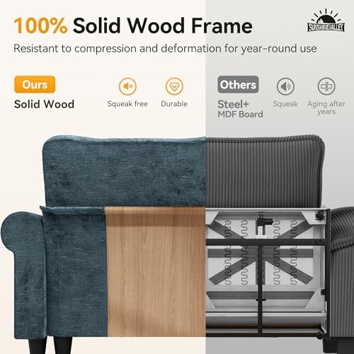 SUNSHINE VALLEY 103.1" Modular Sectional Couch - Image 7