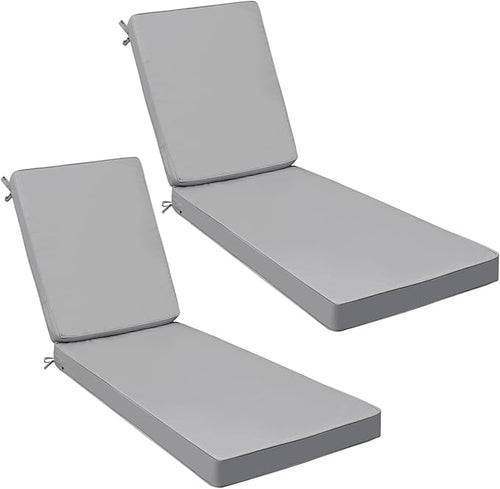AAAAAcessories Outdoor Chaise Lounge Cushions, Fade-Resistant, Waterproof Patio by AAAAAcessories