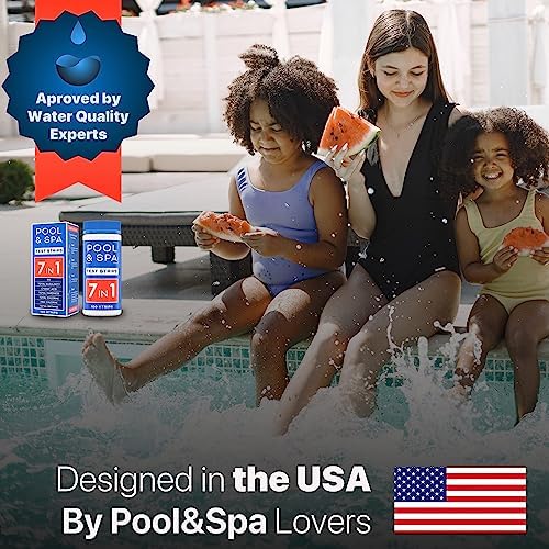 All-New Pool and Spa Test Strips 7 in 1 Quick SuperAccurate Swimming 150 Pool - Image 4