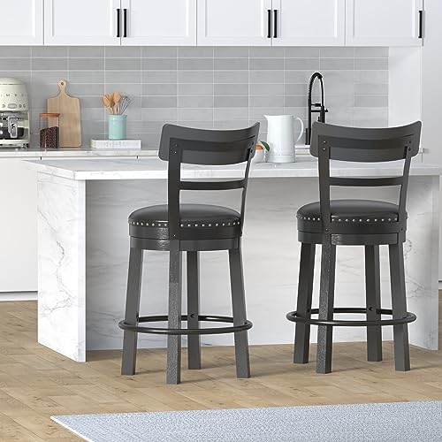 Signature Design by Ashley 1-Piece Counter Height Bar Stool - Image 2