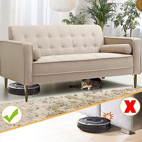7 inch/18cm Brushed Bronze Color Metal Furniture Legs Set of 4 - Image 5