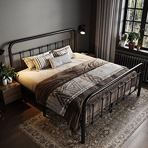 Allewie Queen Metal Bed Frame - Image 3