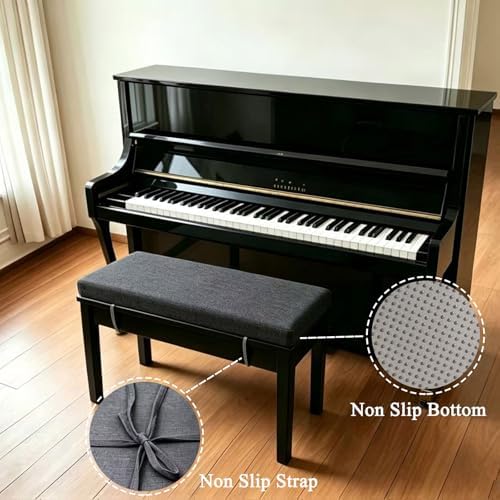 Piano Bench Cushion 30x14 Inch for Indoor - Image 3
