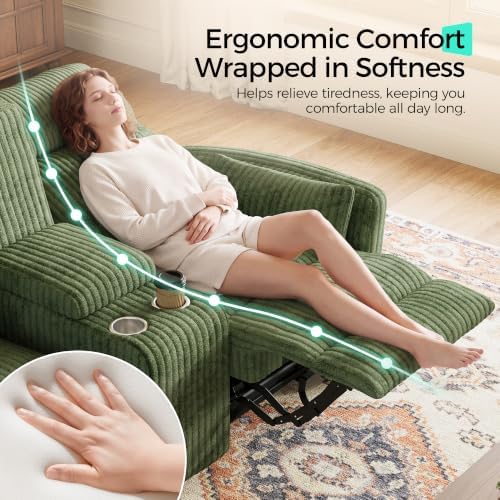 LINSY Modular 3-Seater Recliner Sofa - Image 4