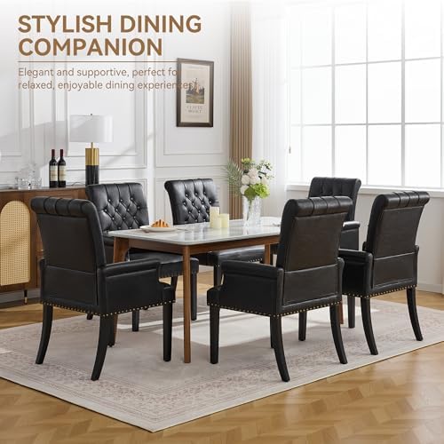 WUTUTUEE PU Leather Dining Chair - Image 7
