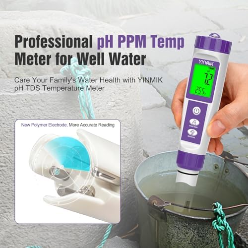 YINMIK Hydrogen Water Tester pH TDS Meter ORP Tester - Image 4