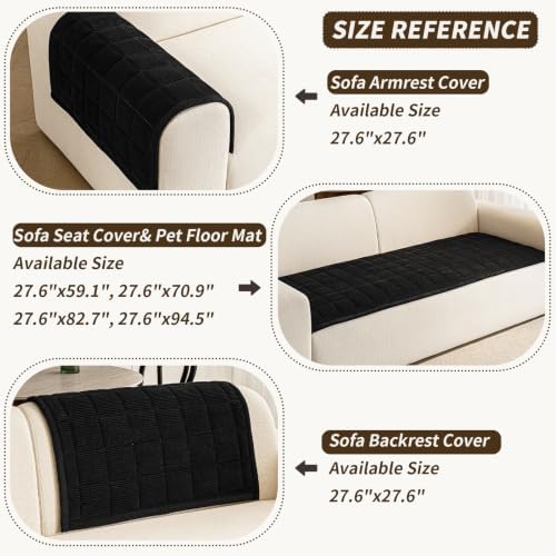 Couch Covers for Dogs, Non Slip Washable Pet Couch Covers for Sofa - Image 3