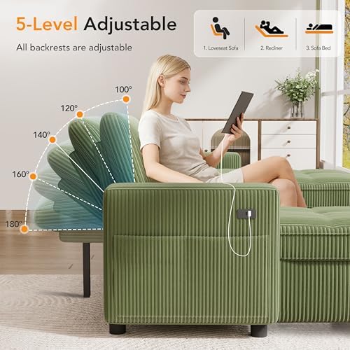 Vipbear Sectional Sleeper Couch - Image 5