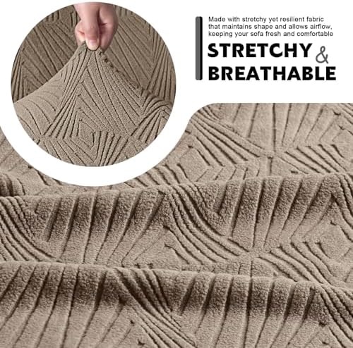 VANSOFY Stretch Couch Cushion Covers - Image 5
