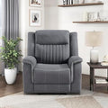 Lexicon Polished Microfiber Wall Hugger Manual Reclining Chair by Lexicon