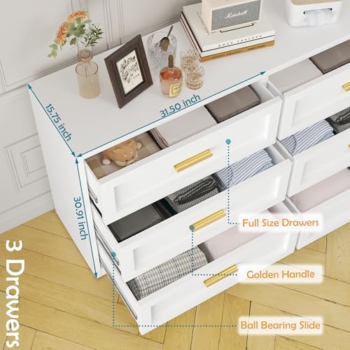COFaR Metal Dresser for Bedroom, Dressers & Chests of Drawers for Nightstand - Image 4