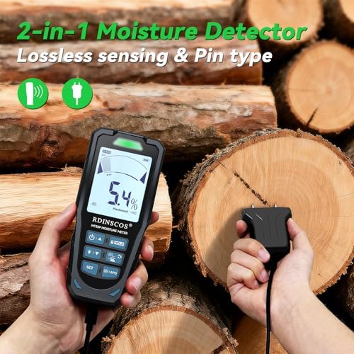 Pinless & Pin-Type Moisture Meter - Image 2