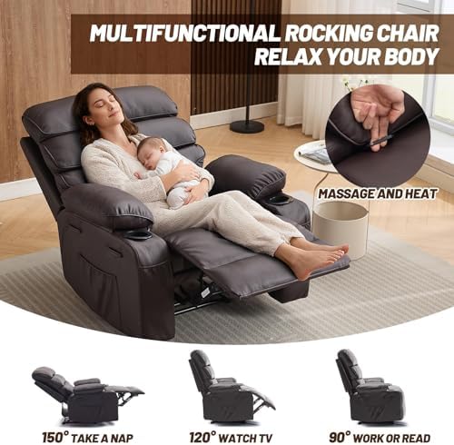 Garvee Extra Wide Massage Recliner Chair - Image 7