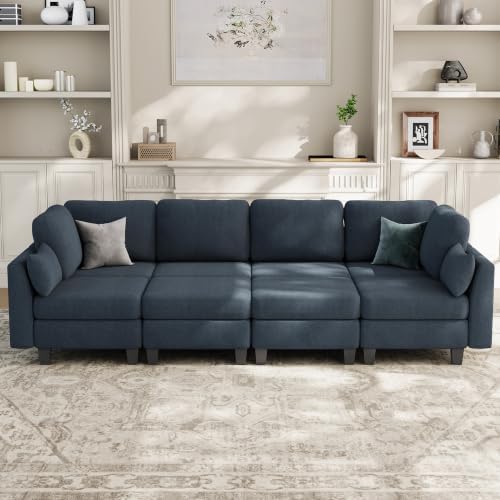 Mangodan Sectional Sleeper Sofa, 8 Seaters Modular Sleeper Sofa Couch - Image 7