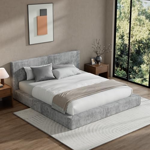 RECCI AirFrame King Size Upholstered Bed Frame - Image 6