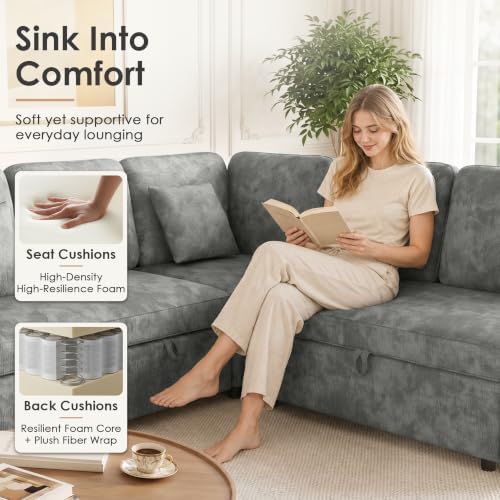 Dreamzie 81'' Modular Sectional Sofa - Image 7