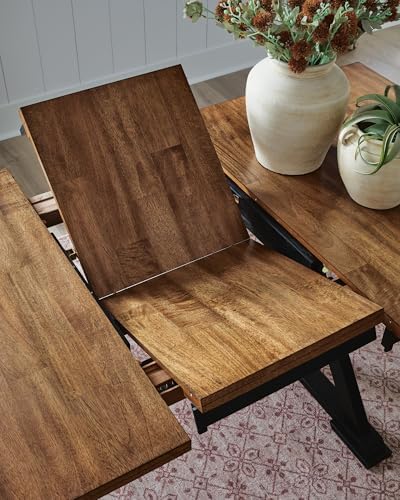 Signature Design by Ashley Farmhouse Counter Height Dining Table - Image 7