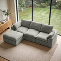 108" Cloud Sectional Couches for Living Room, Oversized Boneless Modular L by Unknown