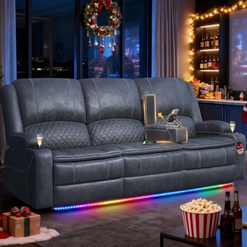3 Seater Reclining Sofa, Recliner Sofa by MOSGAT