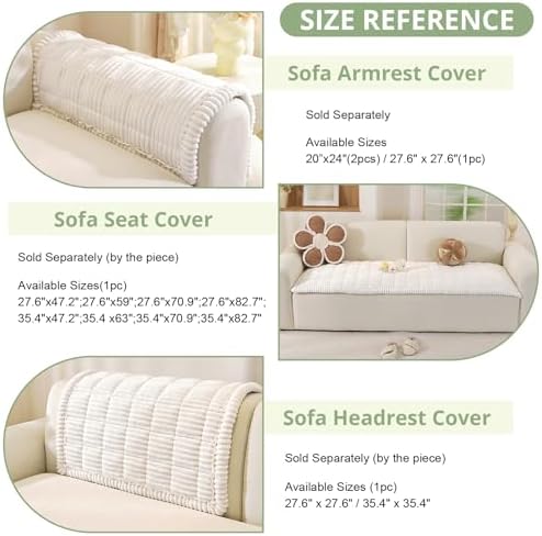 OstepDecor Couch Cover for Dogs, Washable Non Slip Sofa Cover for Pets - Image 3