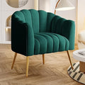 Dewhut Oversized Pumpkin Couch Accent Chair, Modern Comfy Velvet Upholstered by FocusOnQualityFurniture