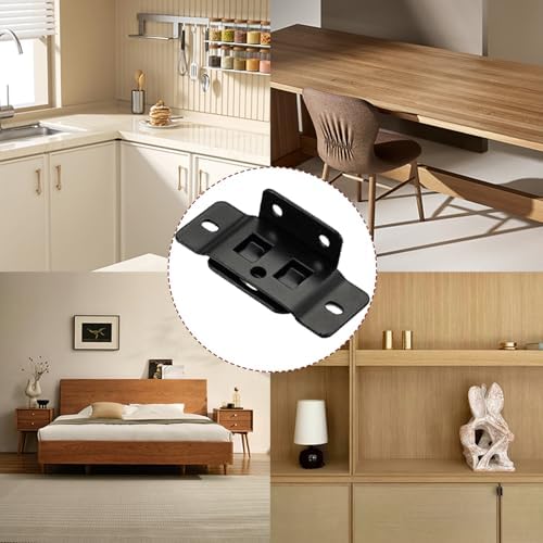 10 Pack Quick Fitting Furniture Joint Bracket, Duty Corner Brace Joint Right - Image 5