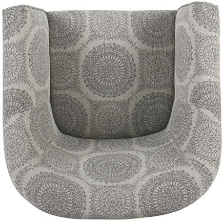 HomePop Barrel Accent Chair - Image 4