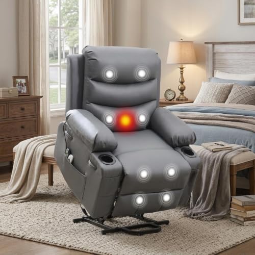 Garvee Oversized Power Lift Recliner Chair by Garvee