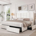 LARMACE Queen Size Bed Frame by LARMACE