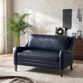 HULALA HOME Faux Leather Loveseat Sofa by HULALAHOME