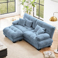 Modular Sectional Sofa for Living Room, 94.4" L-Shaped Comfy Couch by Wunlerlant