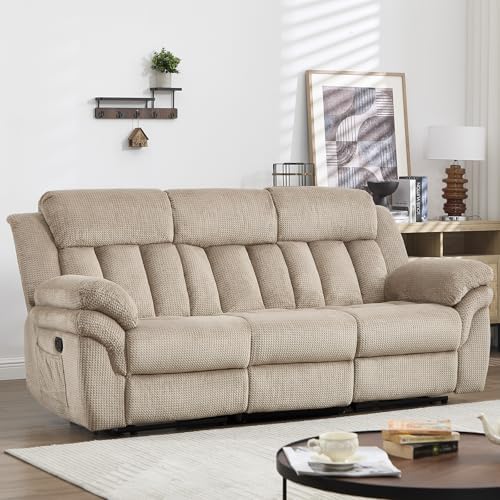 CANMOV Recliner Sofa Set, Manual Reclining Sofa by CANMOV