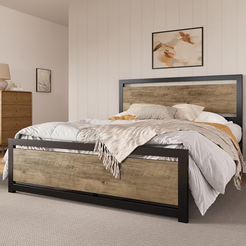 SHA CERLIN Heavy Duty Full Size Bed Frame - Image 3