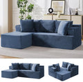 Korser Boneless Couches for Living Room, Cloud Couch Sectional by KORSER