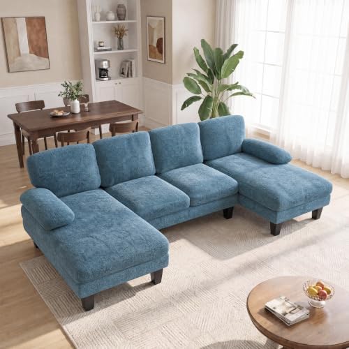 Homall 105" U-Shaped Sectional Couches, Sofa Couch by Homall