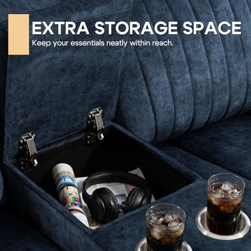 Zero Gravity Power Reclining Loveseat Sofa - Image 7