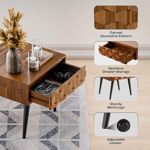 Bme Georgina Solid Wood Nightstands - Image 4