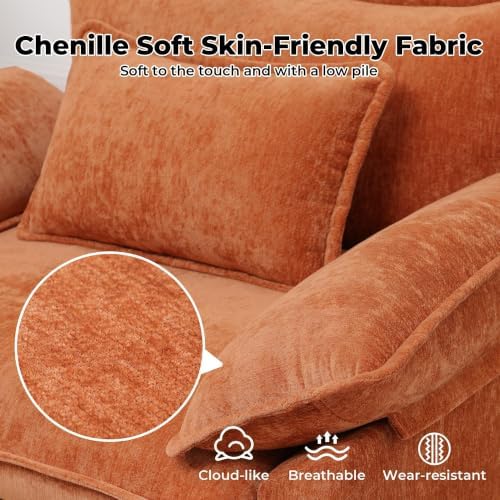 Oversized Accent Chair for Living Room, Modern Cloud Sofa Chair, Comfy Reading - Image 4