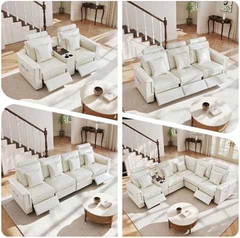 ORRD Multifunctional Faux Leather Storage Console - Image 4