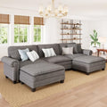 PHI VILLA 116" Oversized Modular Sectional Couch U Shaped by PHIVILLA