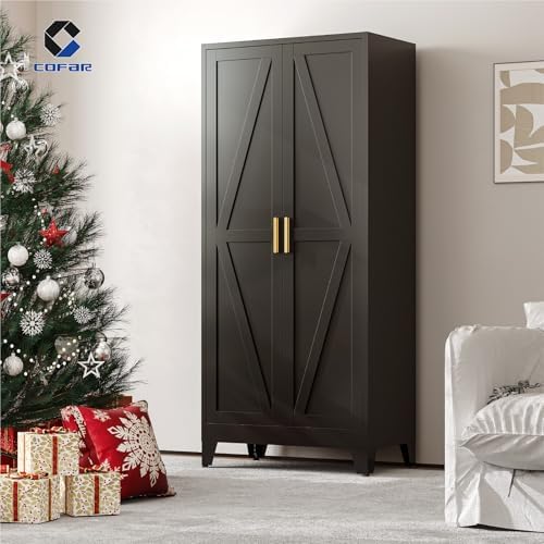 COFaR Metal Wardrobe Closet - Image 2