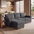 Traditional Chenille Couch Sofas by LANDASSYHOME
