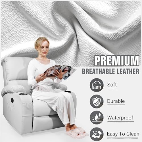 LAFWELL Rocking Recliner Chair, Massage Rocker Recliner Chair - Image 5