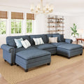 PHI VILLA 116" Oversized Modular Sectional Couch U Shaped by PHIVILLA