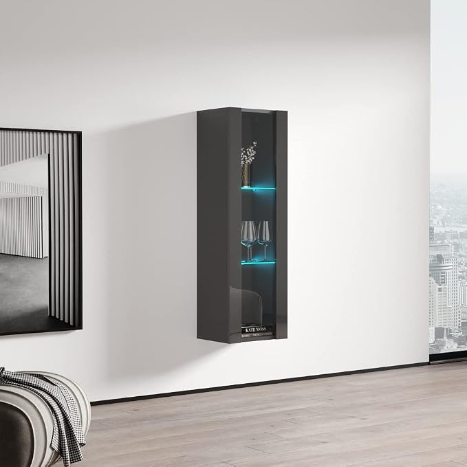 Meble Furniture Freestanding Bookcase Cabinet Type-21 — Customizable 16-Color - Image 4