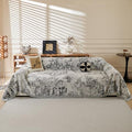 MYSKY HOME Boho Couch Cover Sofa Covers, Couch Covers by MYSKYHOME