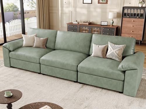 EASE MOOSE Modular Sectional Sofa, 3 Seat Sectional Couch by EASEMOOSE