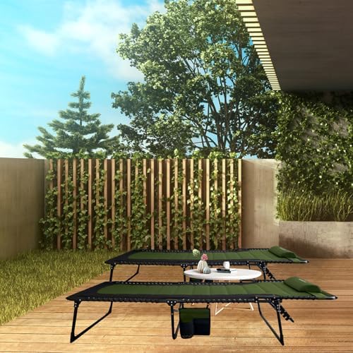 Outdoor Folding Lounge Chair Padded - Image 2