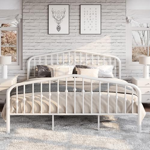 SHA CERLIN King Size Metal Bed Frame - Image 3