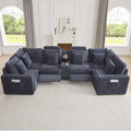 RARZOE Oversized Modular Sectional Sofa, 6-Seater U-Shaped by RARZOE